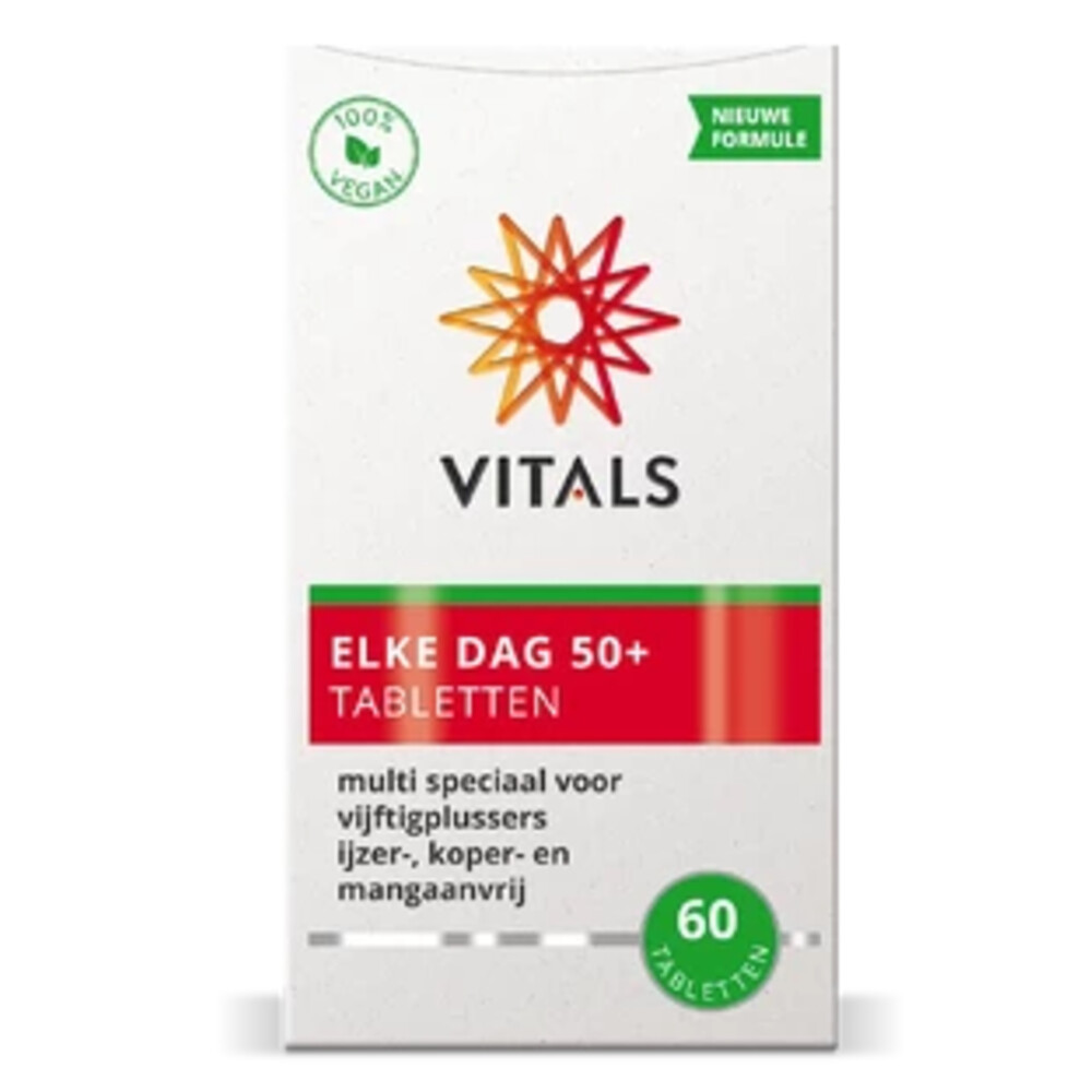 Vitals Elke Dag 50+ 60 tabletten