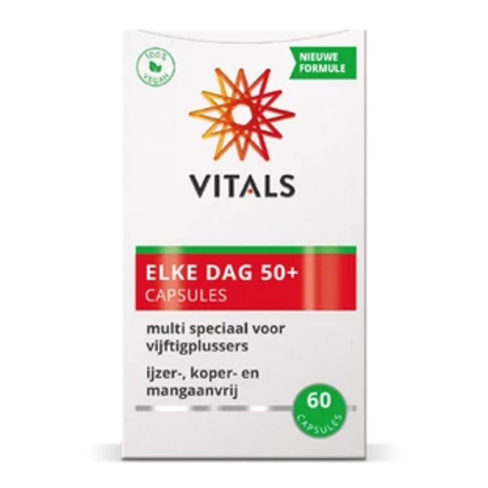 2x Vitals Elke Dag 50+ 60 capsules