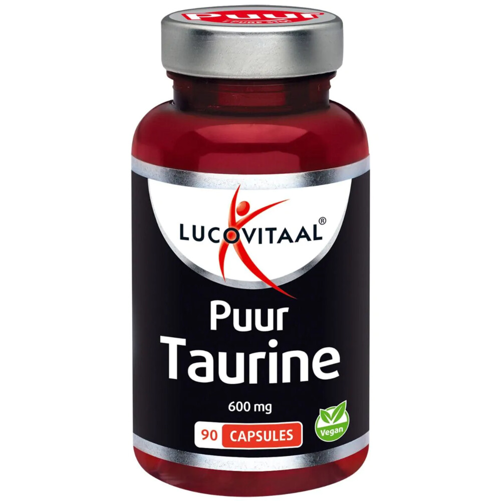 2+2 gratis: Lucovitaal Taurine Puur 600mg 90 capsules