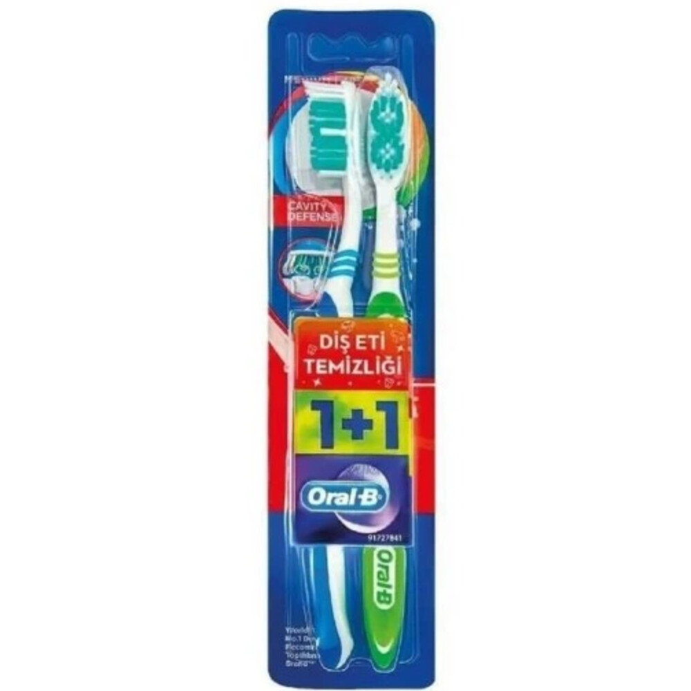Oral-B Tandenborstel Cavity Medium 2 stuks