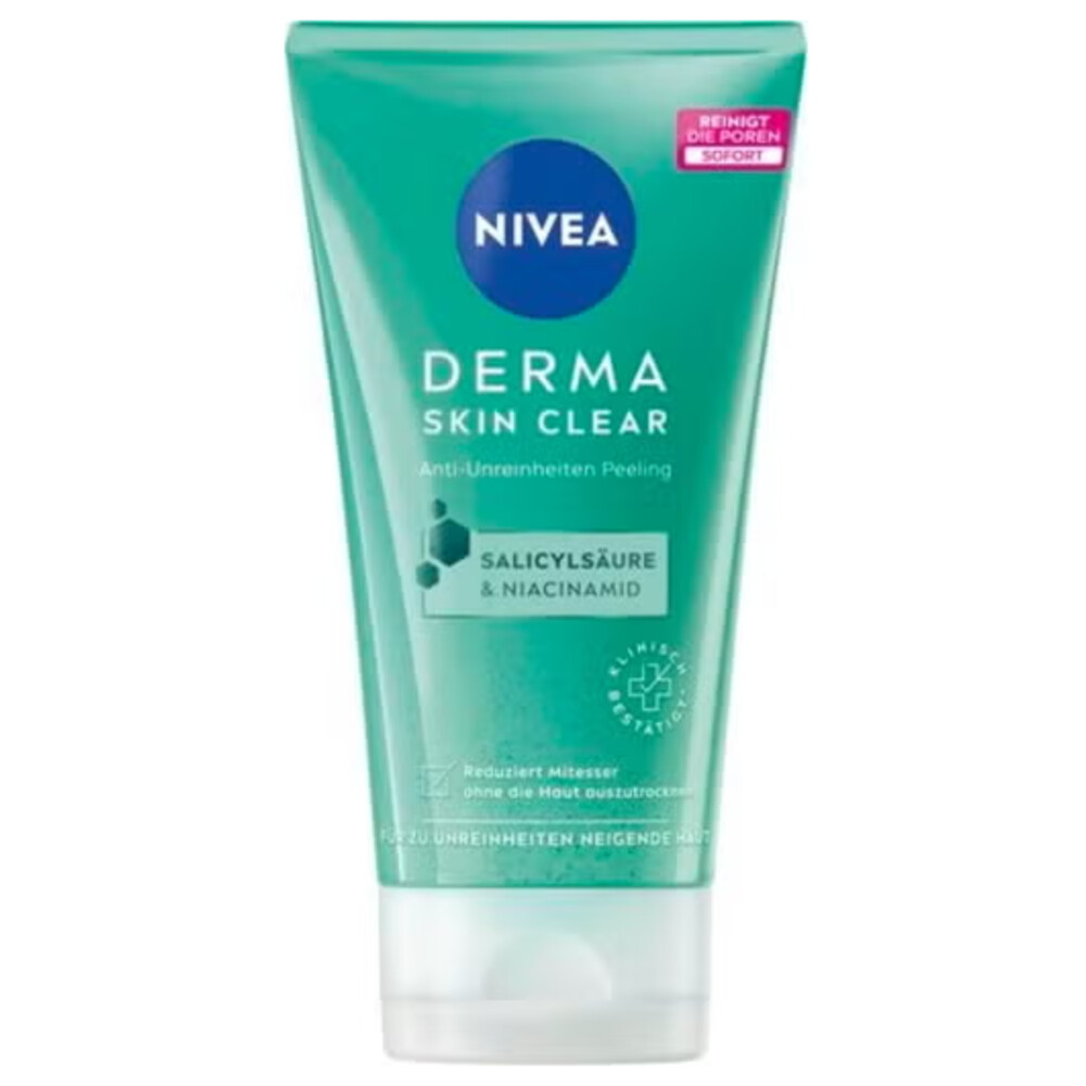 NIVEA Derma Skin Clear Face Scrub 150 ml