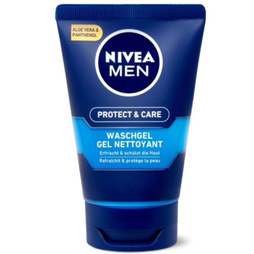 1+2 gratis: NIVEA For Men Protect&Care Wasgel 100 ml
