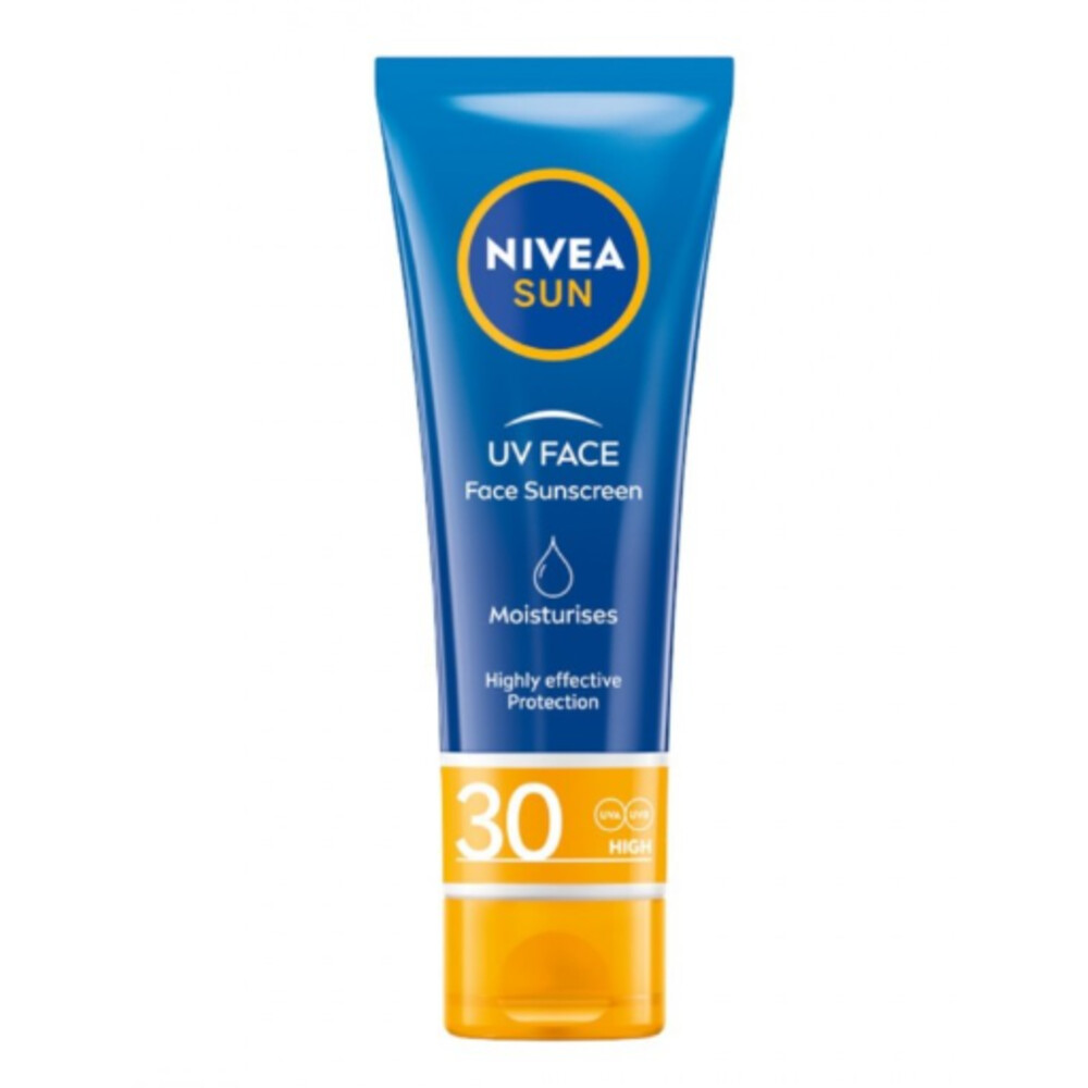 1+2 gratis: NIVEA Sun Face Moisturising Zonnecreme SPF30 50 ml