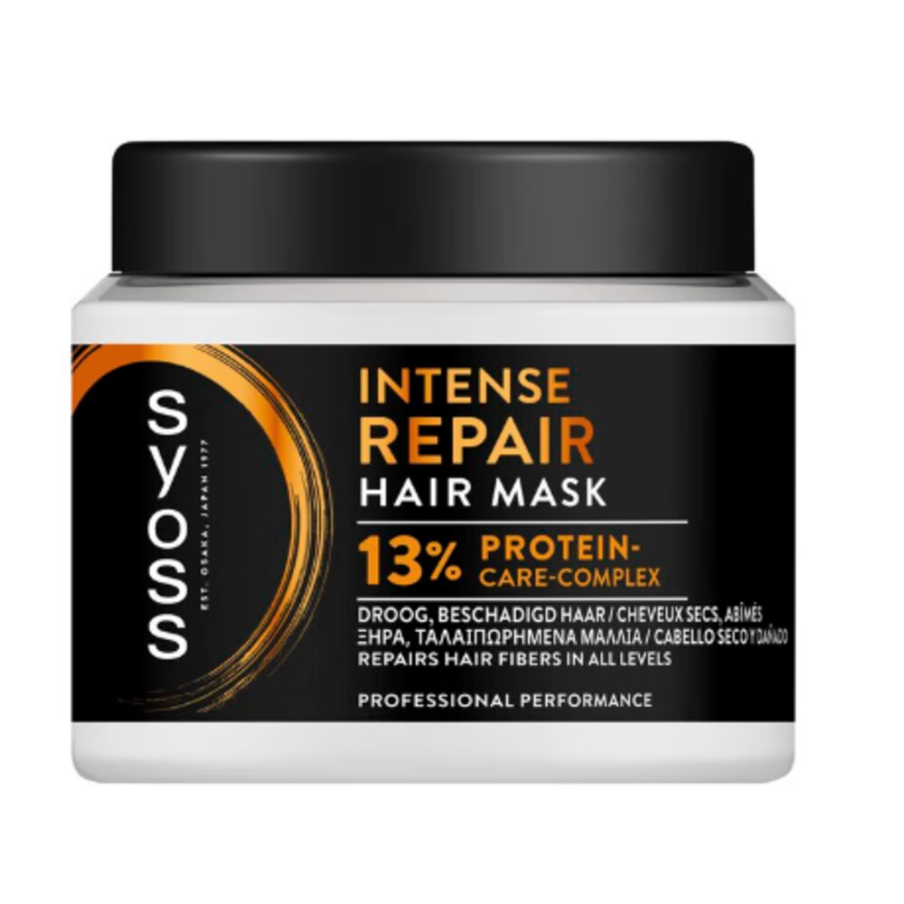 6x Syoss Intense Repair Haarmasker 400 Ml