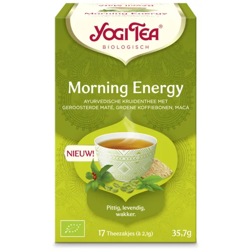 Yogi Tea Biologische Thee Morning Energy 17 Stuks