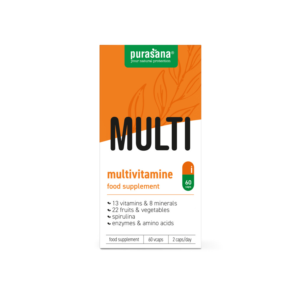 Purasana Multivitamine 60 vegacapsules
