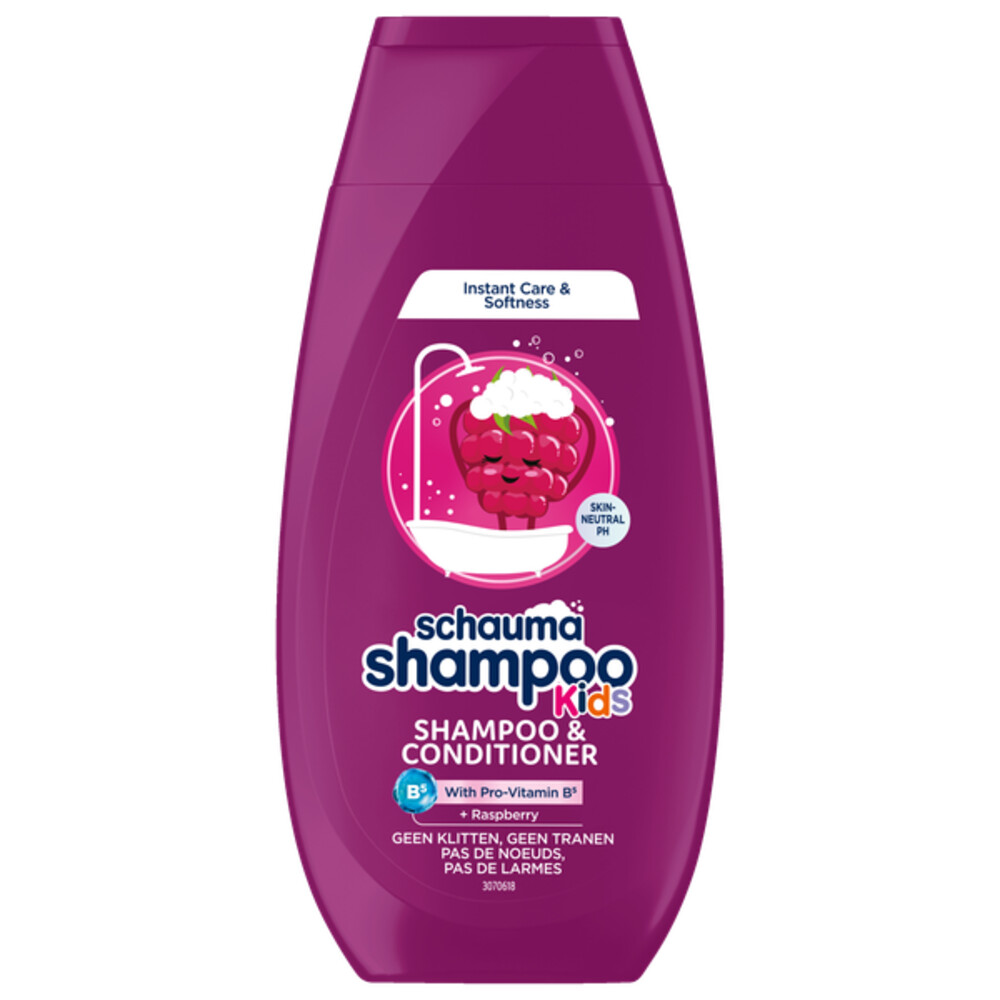 Schauma Shampoo&Conditioner Kids Raspberry 250 Ml