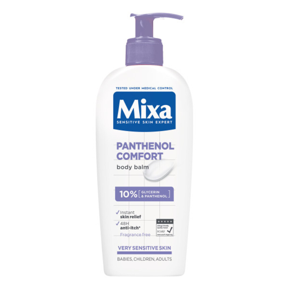 6x Mixa Panthenol Comfort Kalmerende Bodylotion 250 ml