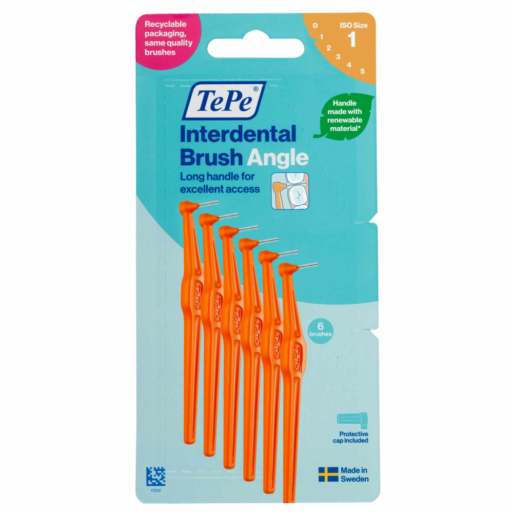 TePe Angle Interdentale Ragers 0,45 mm Oranje 6 stuks