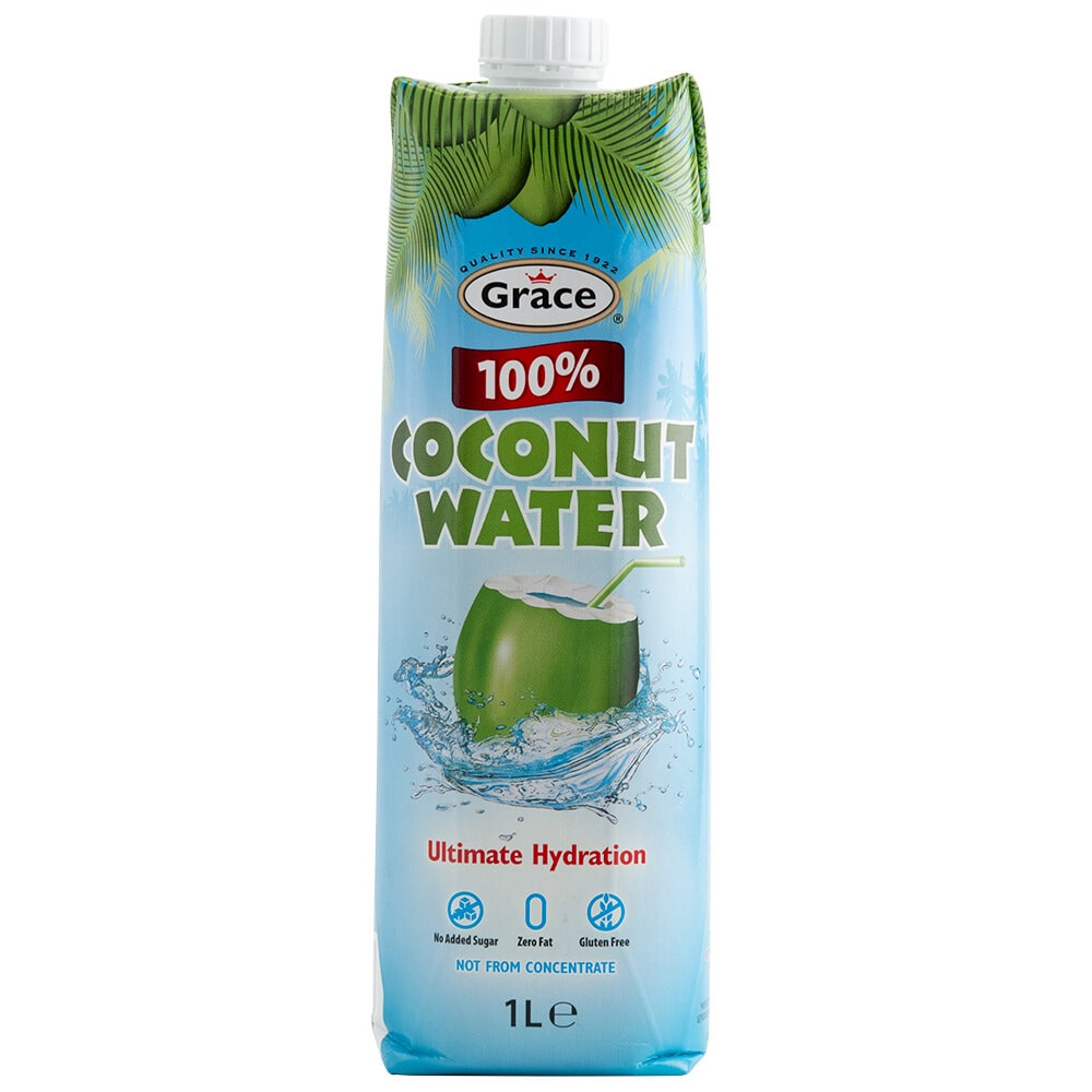 2x Grace Kokoswater Prisma 100% 1 liter