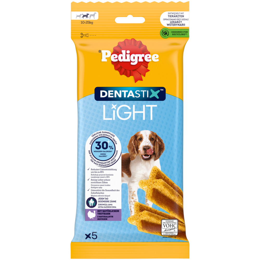 Pedigree Hondensnack Dentastix Light Medium 70 gr
