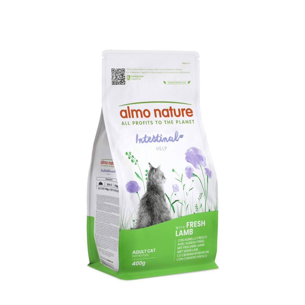 Almo Nature Kattenvoer Droog Intestinal Help Lam 400 gr