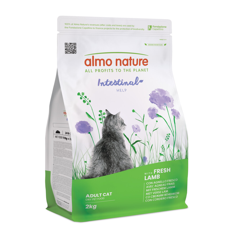 Almo Nature Kattenvoer Droog Intestinal Help Lam 2 kg