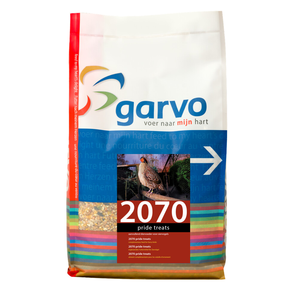 2x Garvo Vogelvoer Pride Treats (207020) 2 kg