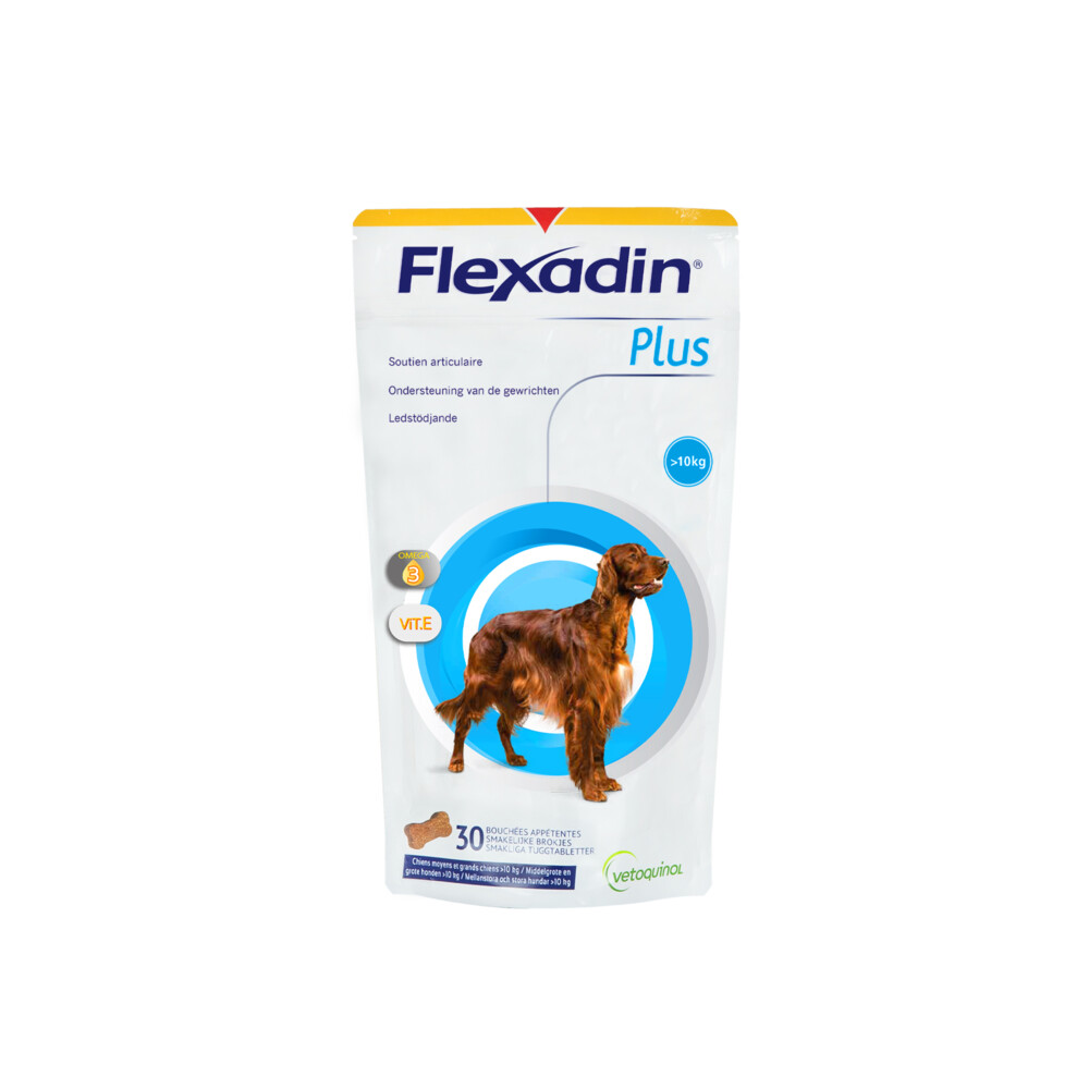 Flexadin Plus Middelgrote&Grote Honden 30 stuks