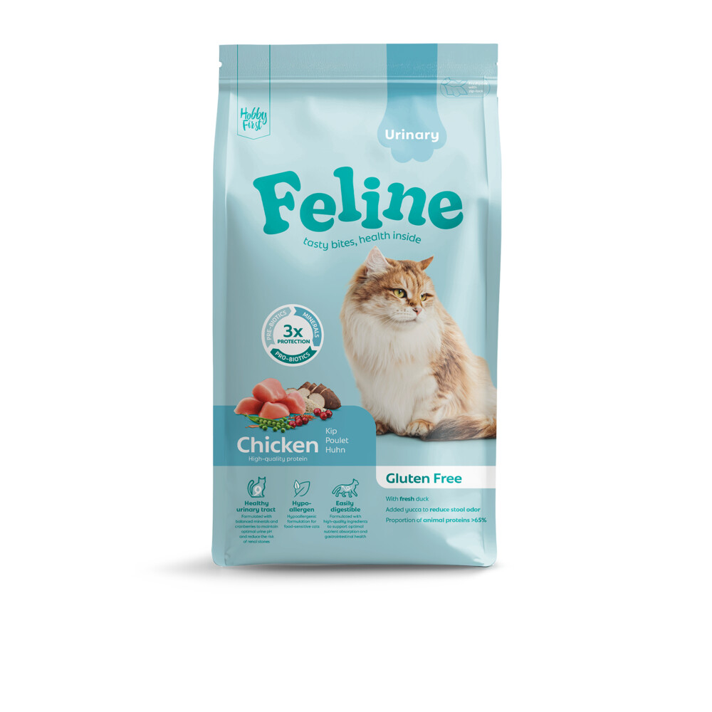 HobbyFirst Feline Kattenvoer Droog Sensitive Urinary 1,5 kg