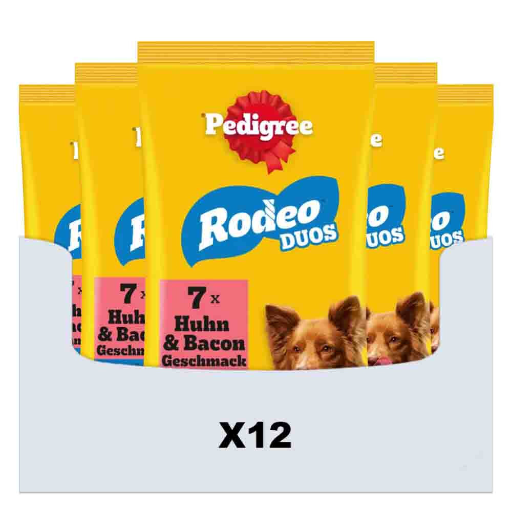 12x Pedigree Hondensnack Rodeo Kip 123 gr