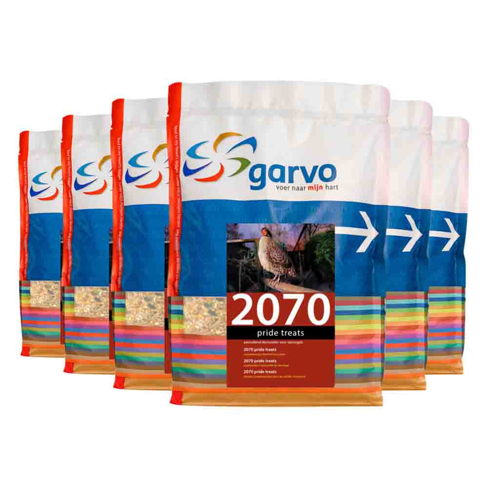 6x Garvo Vogelvoer Pride Treats (207008) 800 gr