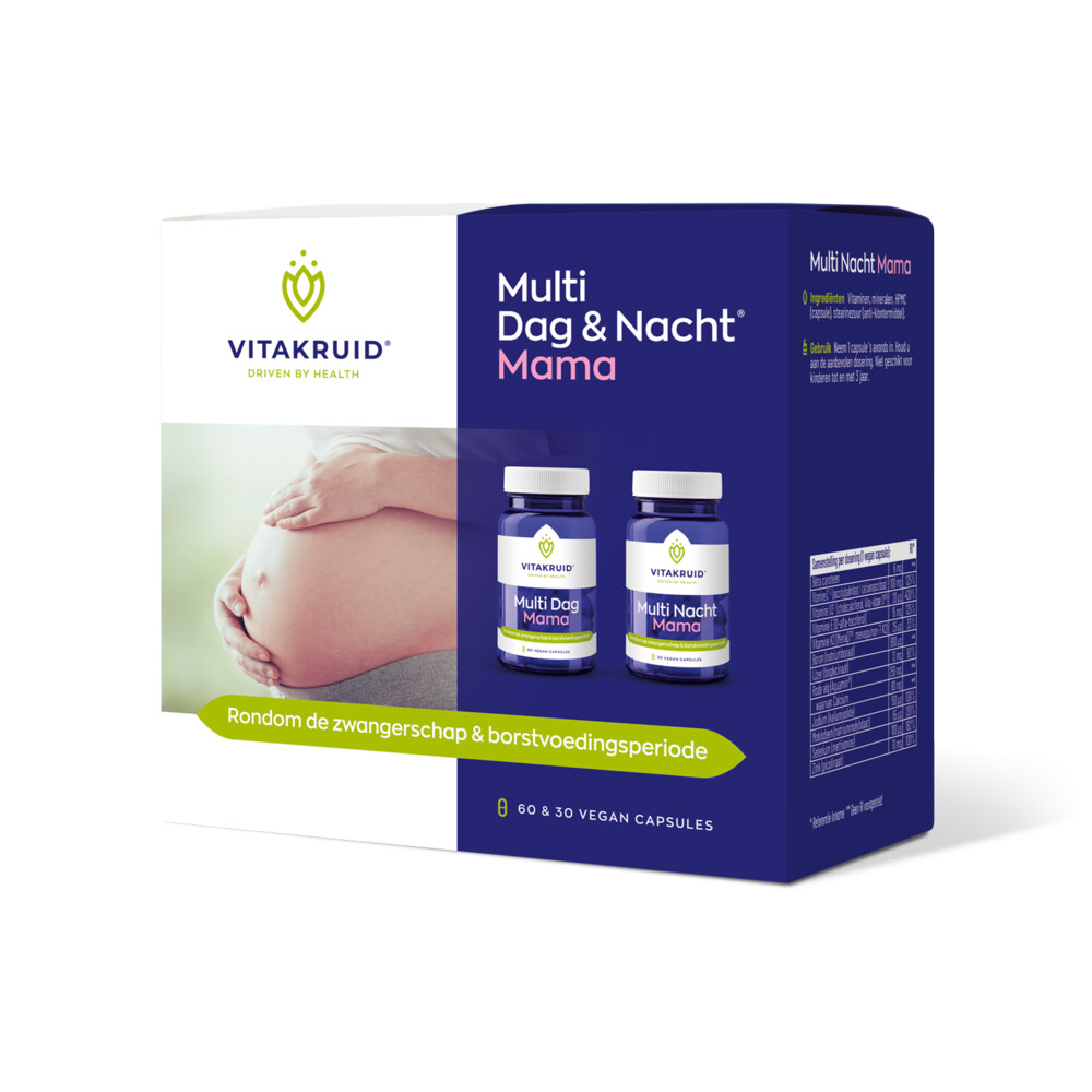 Vitakruid Multi Dag&Nacht Mama 90 capsules
