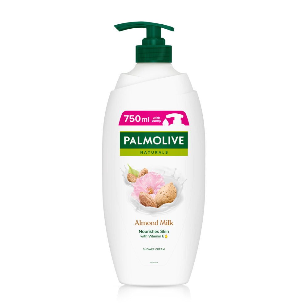 4+2 gratis: Palmolive Douchecrème Amandel 750 ml