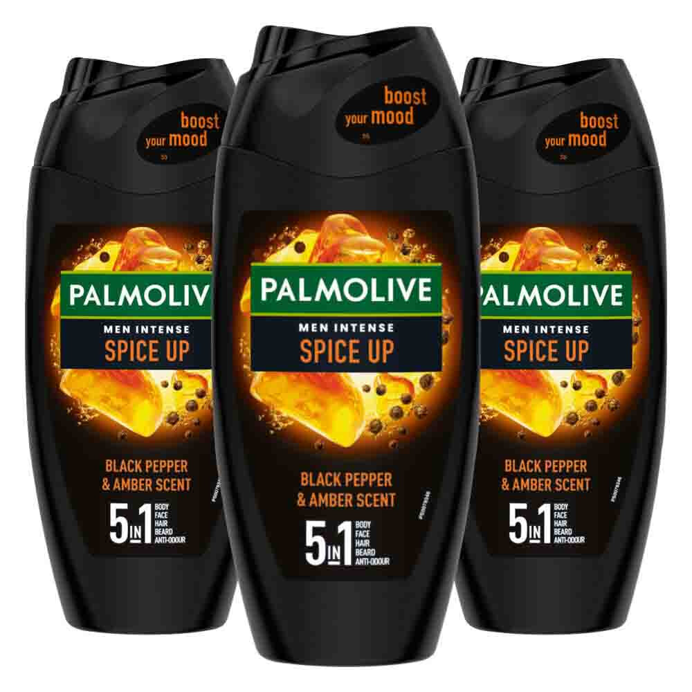 3x Palmolive Men Douchegel 5in1 Spice Up 250 ml