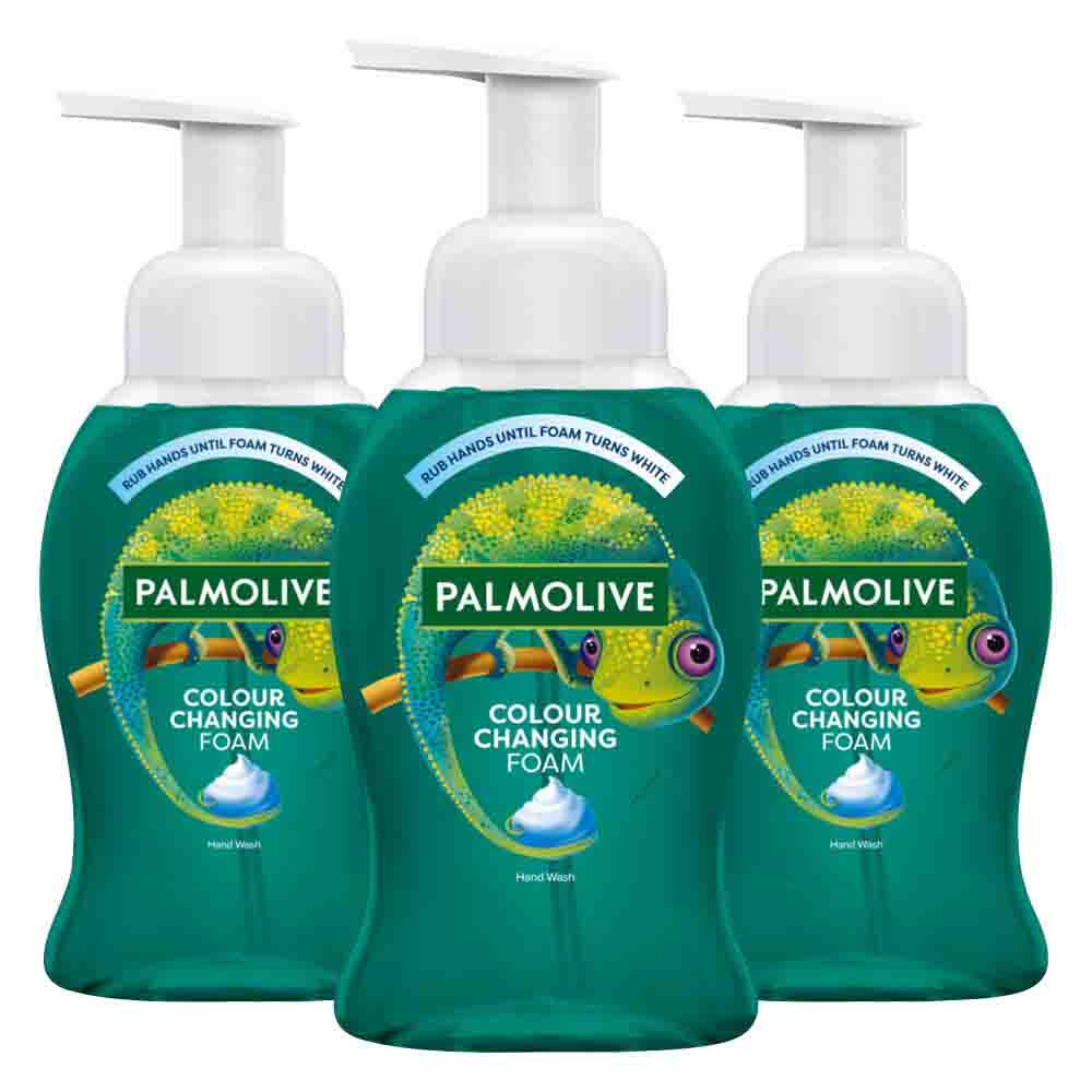 3x Palmolive Handzeep Color Changing 250 ml