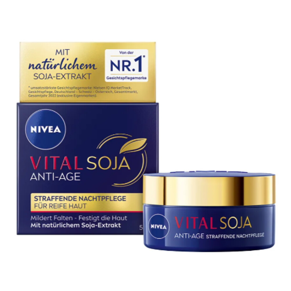 NIVEA Vital Soja Anti-age Nachtcrème 50 ml