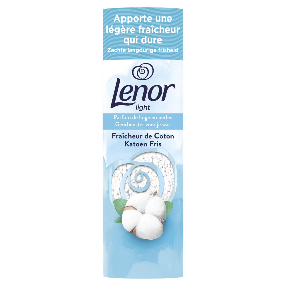 2+1 gratis: Lenor In-wash Geurbooster Katoen Fris 19 wasbeurten 240 gr