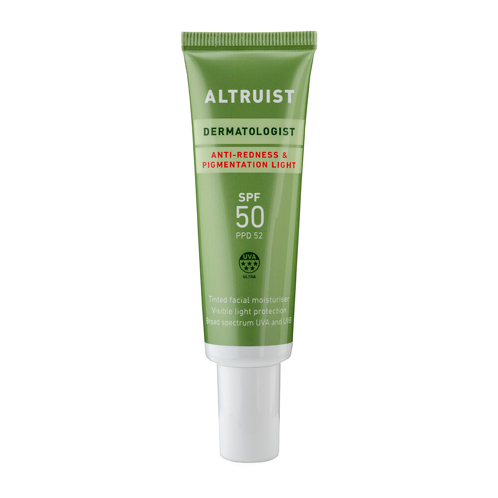 Altruist Zonnebrandcrème Light Anti-Roodheid En Pigment SPF50 30 Ml