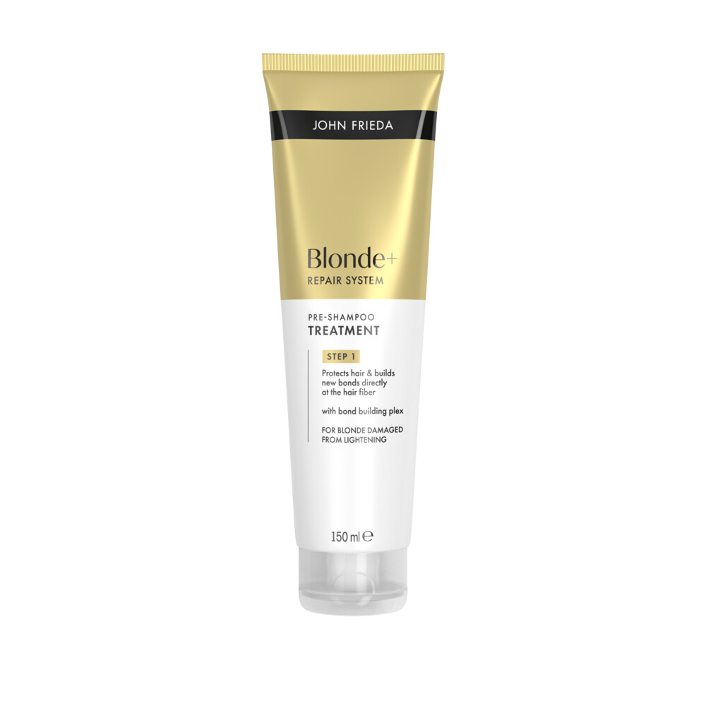 1+1 gratis: John Frieda Blonde+ Repair Bond Building Pre-Shampoo 150 ml