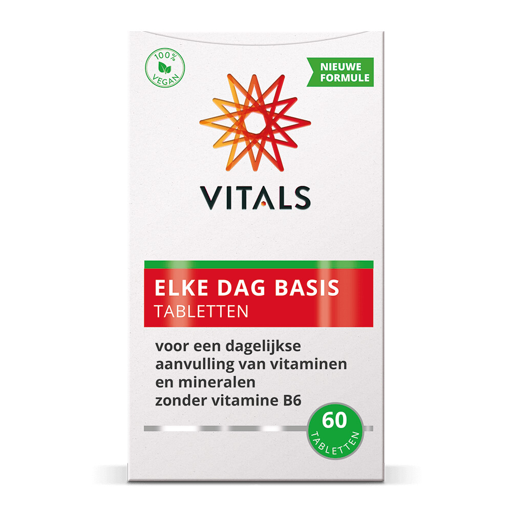 Vitals Elke Dag Basis 60 tabletten