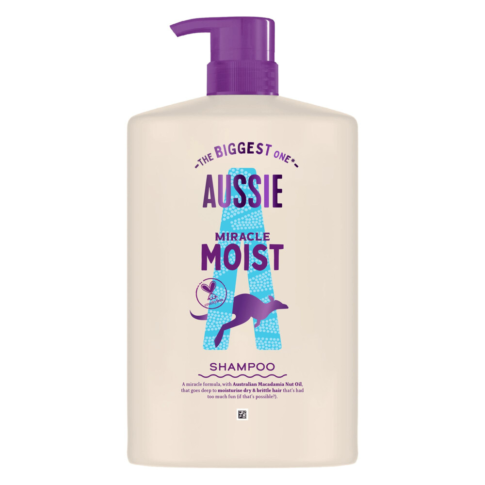 1+1 gratis: Aussie Miracle Moisture Shampoo 1000 ml