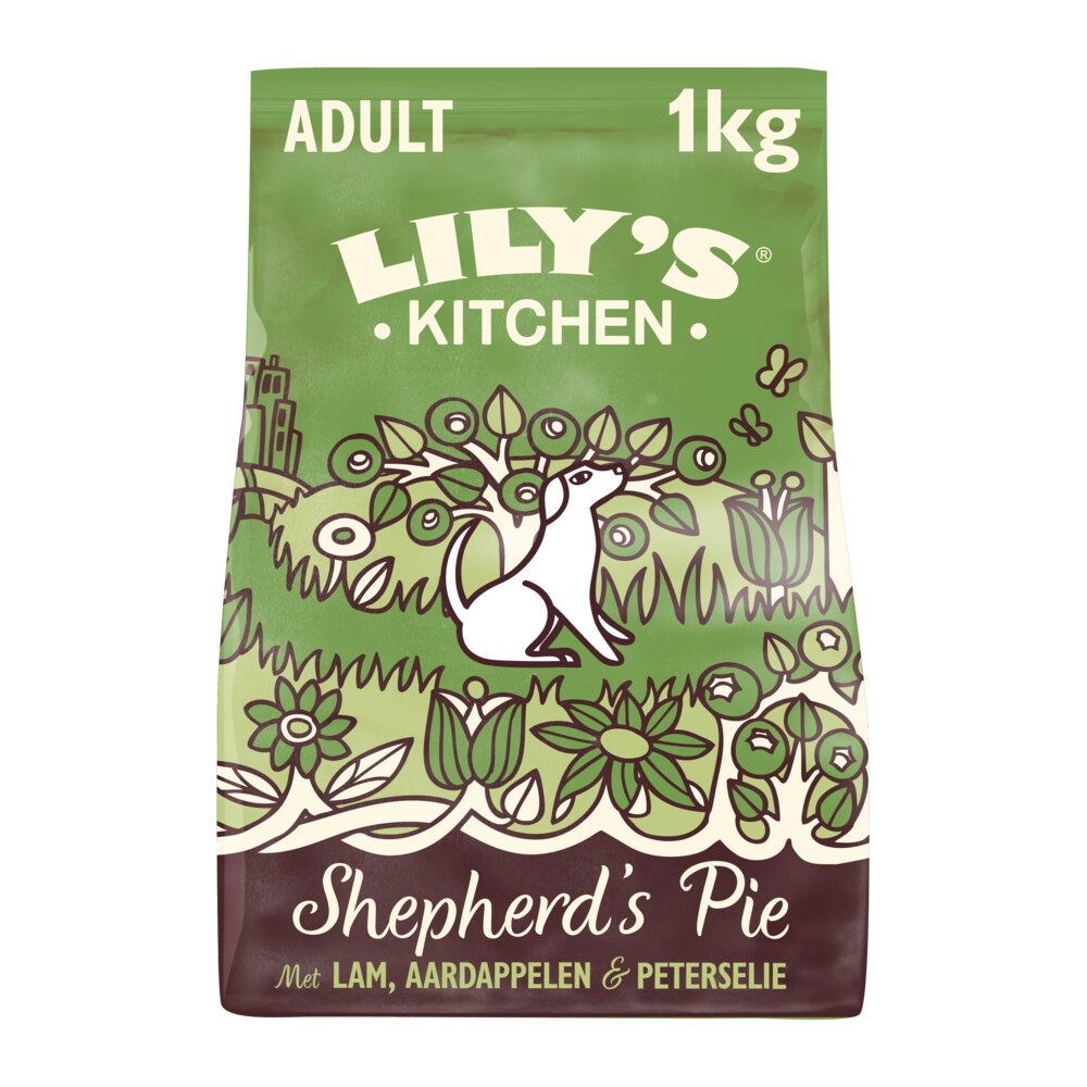 4x Lily's Kitchen Hondenvoer Droog Shepherd's Pie Lam 1 kg