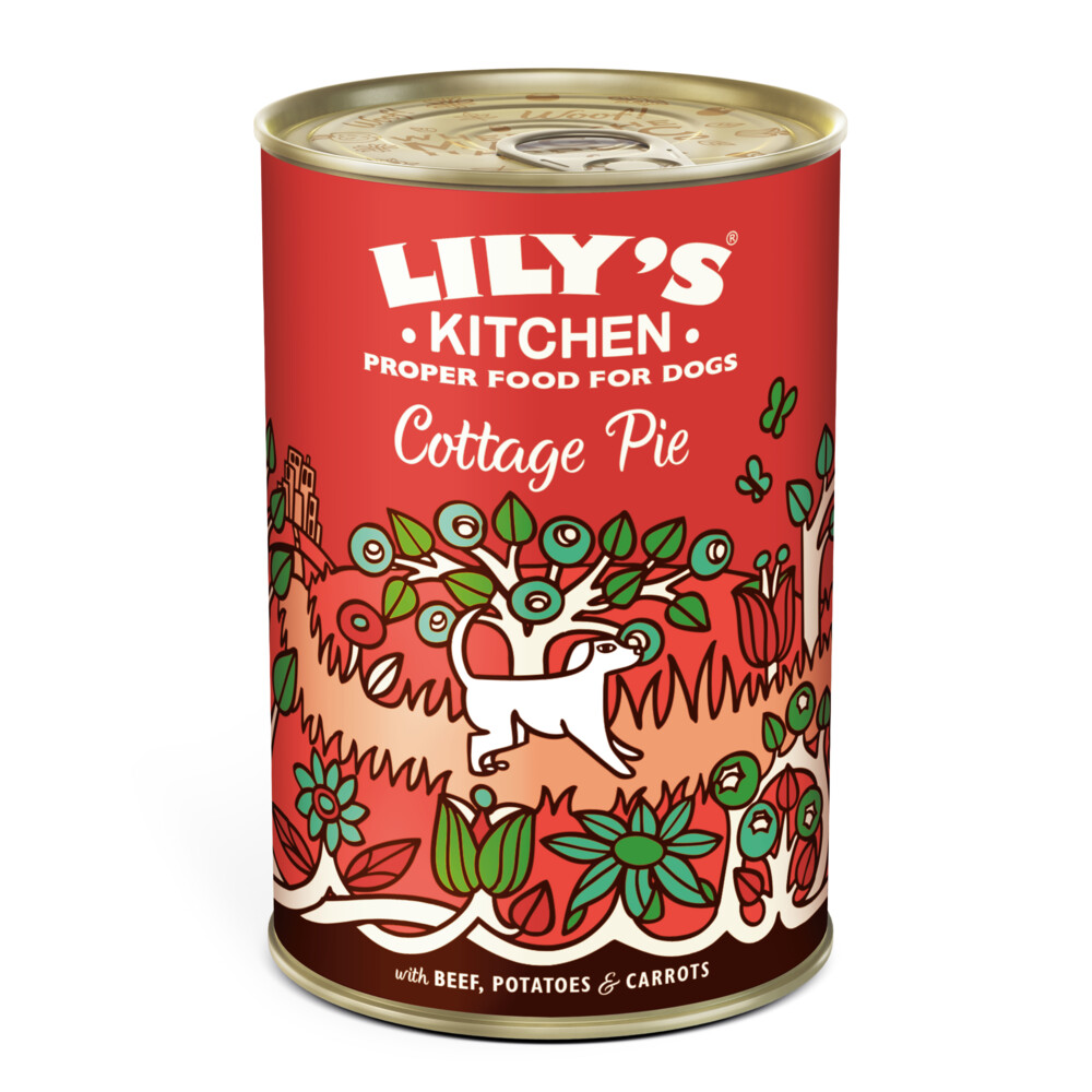 Lily's Kitchen Hondvoer Nat Cottage Pie Rund 400 gr