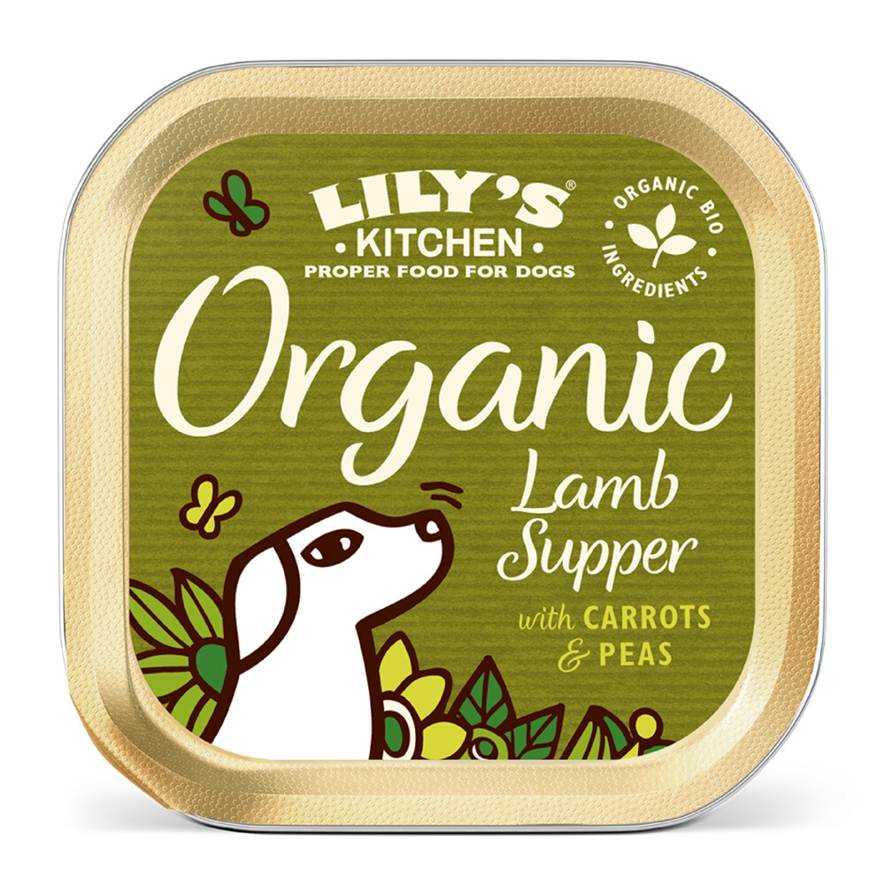 11x Lily's Kitchen Hondenvoer Nat Organic Supper Lam 150 gr