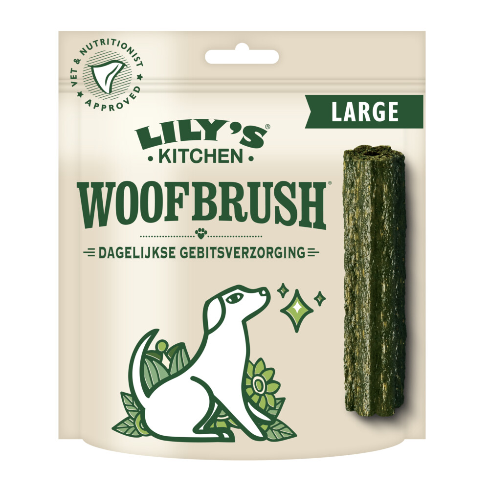 4x Lily's Kitchen Hondensnack Woofbrush L 7x47 gr