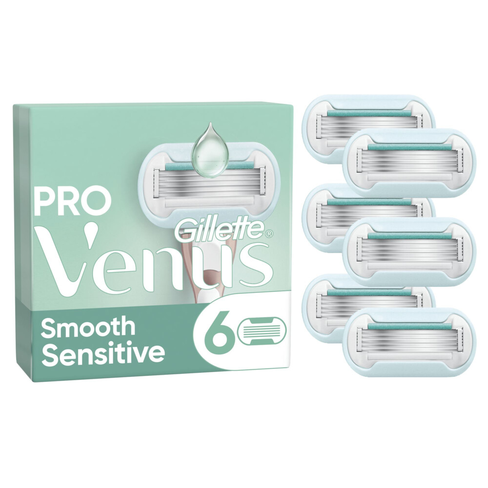 Gillette Venus Scheermesjes Pro Smooth Sensitive 6 stuks