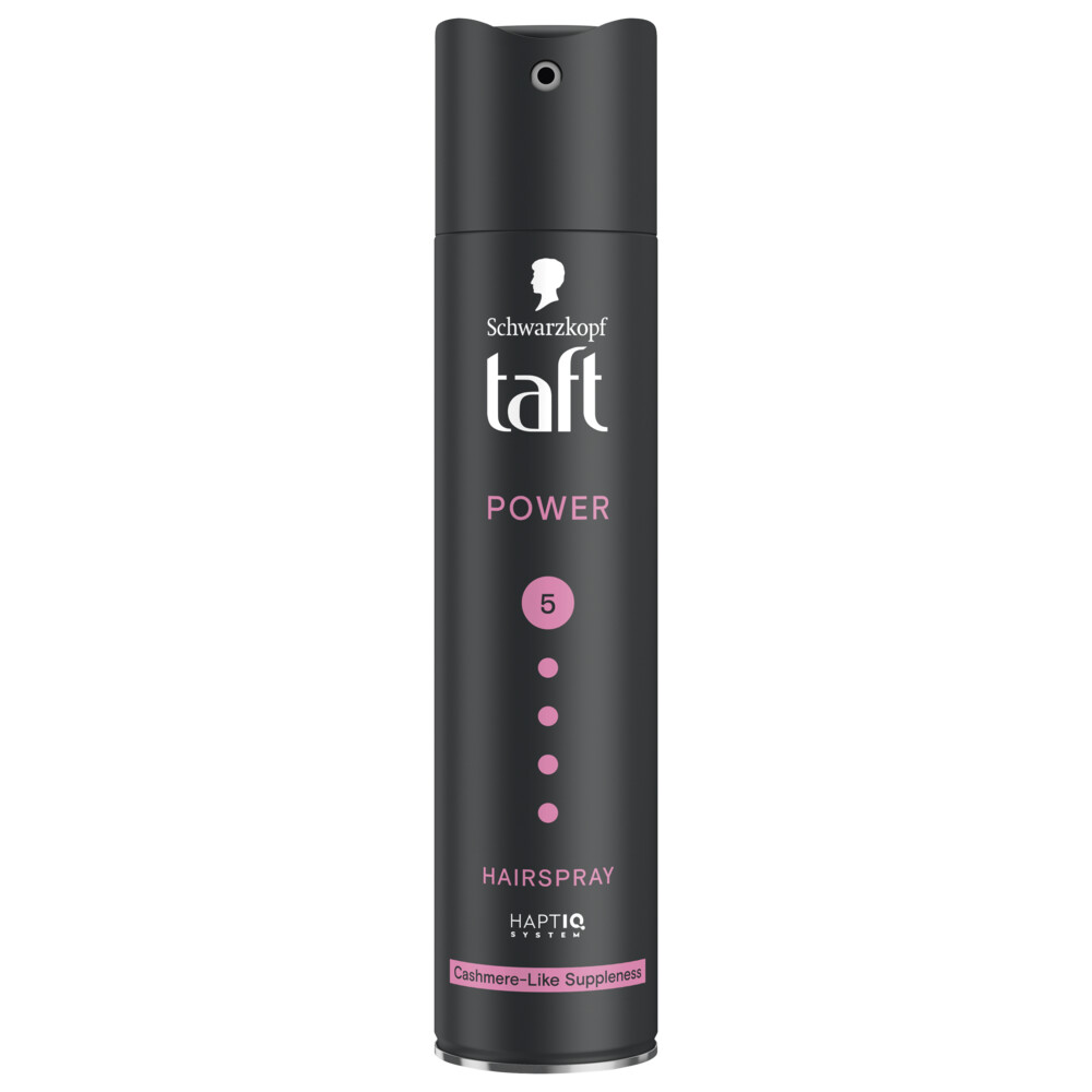6x Taft Hairspray Power Cashmere Hold 5 250 ml