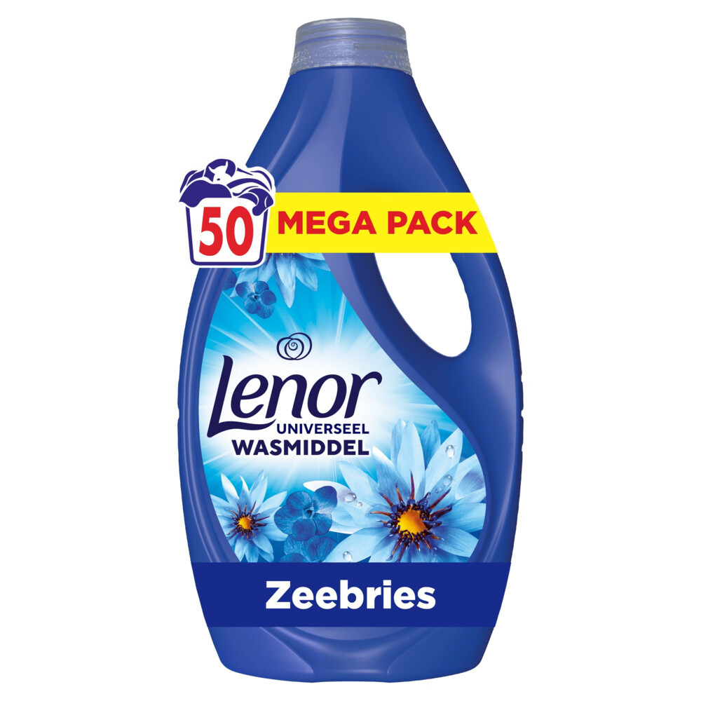 Lenor Vloeibaar Wasmiddel Zeebries 50 Wasbeurten 2250 ml
