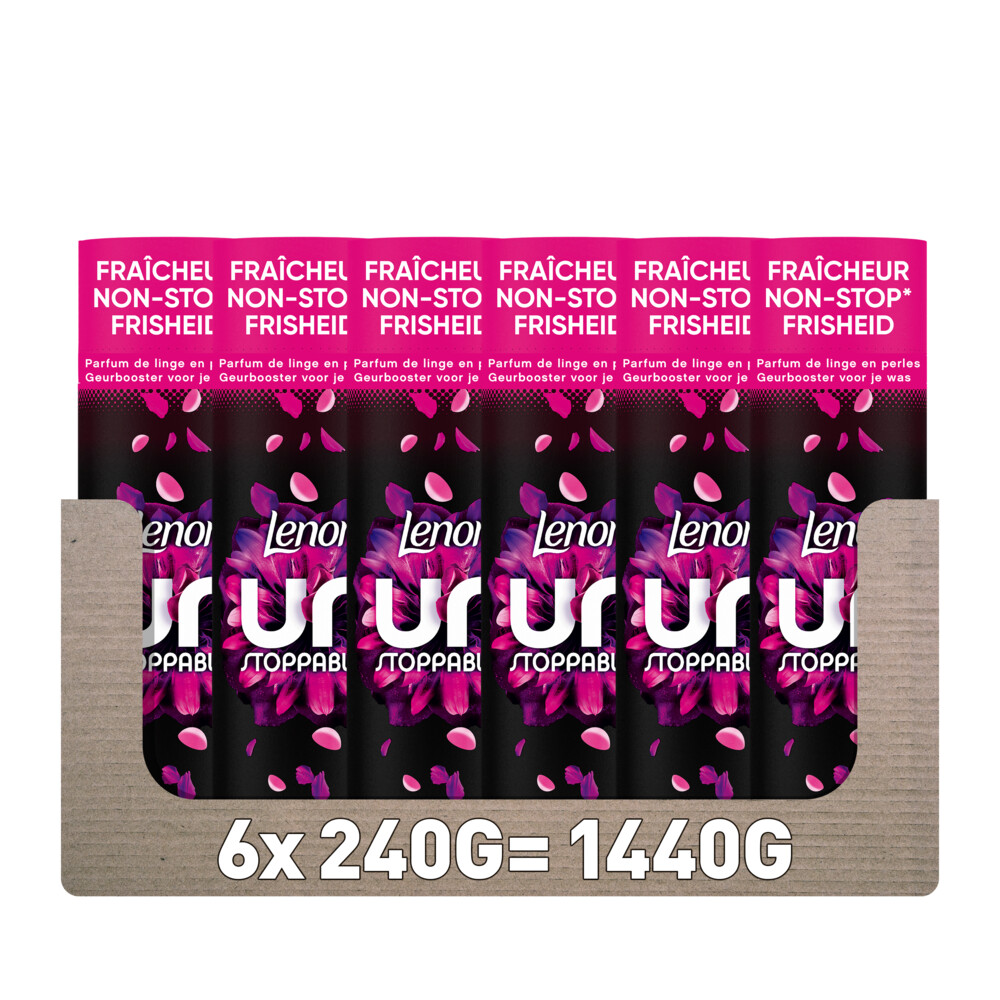 6x Lenor In-Wash Geurbooster Bloemen Fris 19 wasbeurten 240 gr