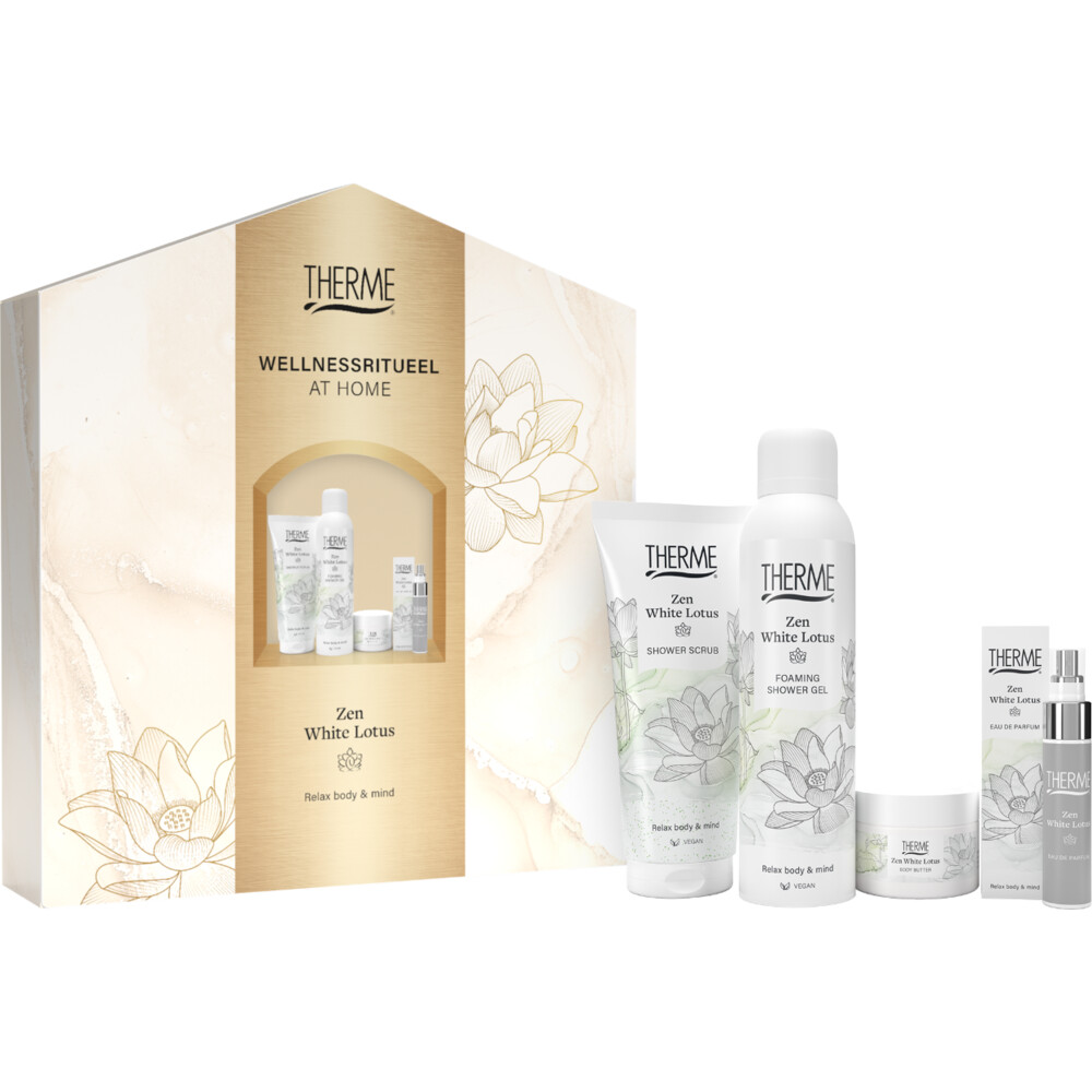 Therme Zen White Lotus Wellnessritueel Geschenkset 1 set