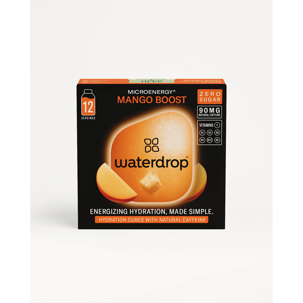 Waterdrop Microenergy Mango Boost Hydration 12 stuks