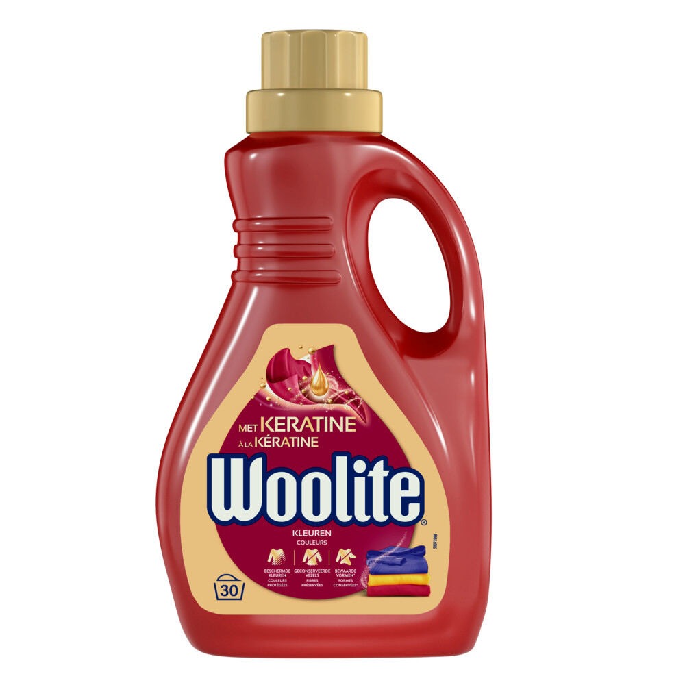 Woolite Wasmiddel Color met Keratine 30 wasbeurten 1,5 liter