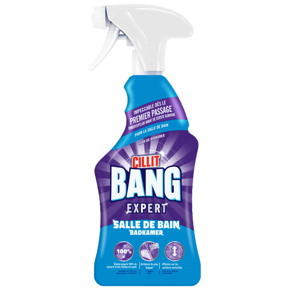 1+1 gratis: Cillit Bang Badkamer Spray Expert 750 ml