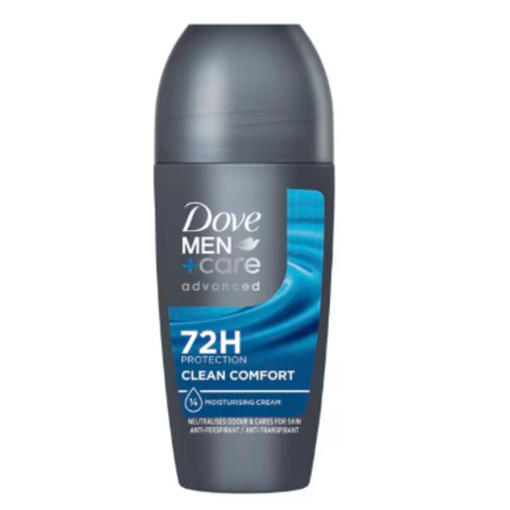 6x Dove Deoroller Men+Care Advanced Clean Comfort 50 ml