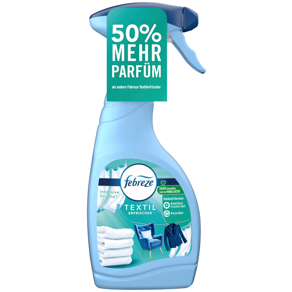 8x Febreze Textielverfrisser Spray Cotton Breeze 500 ml