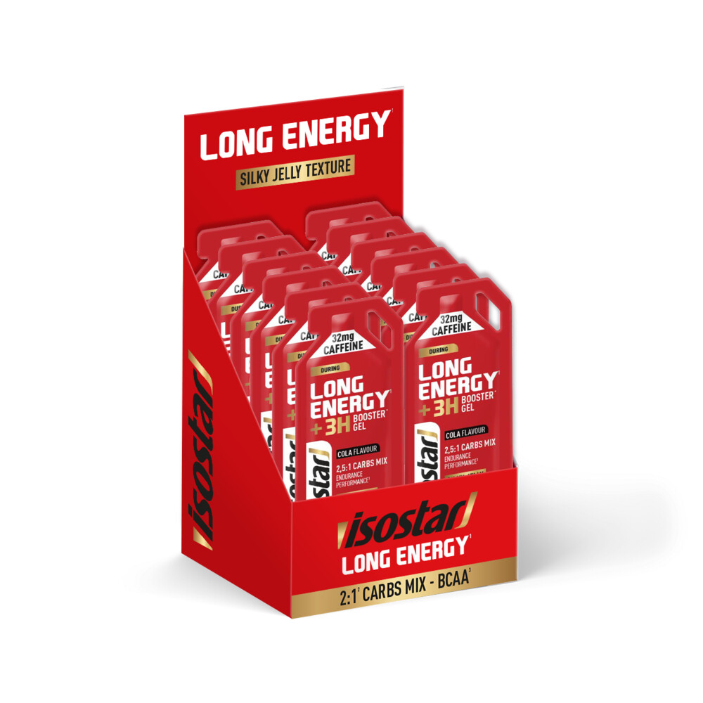 Isostar Long Energy +3H Gel Cola 12x40 gr