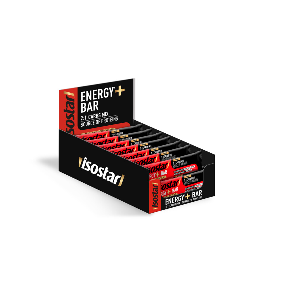Isostar Long Energy +3H Bar Banana Chocolate 15x32 gr