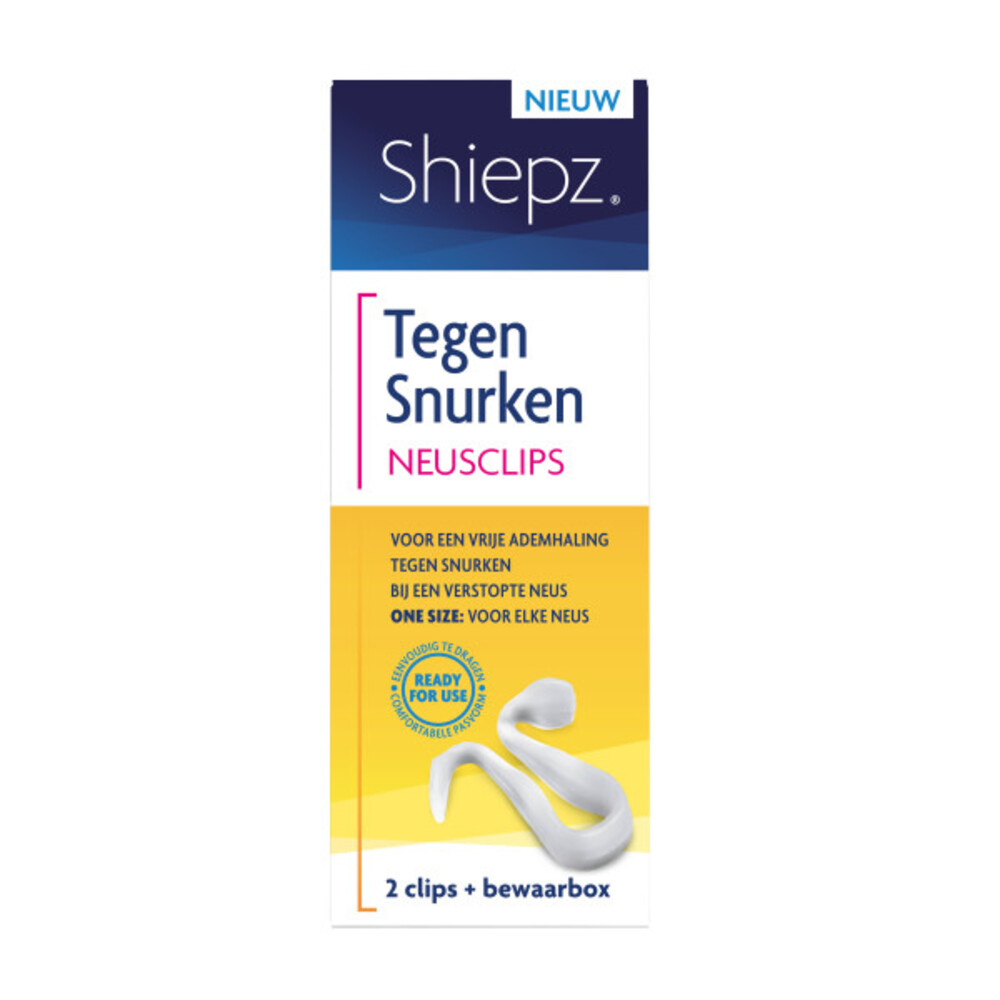 Shiepz Neusclips Tegen Snurken 2 stuks