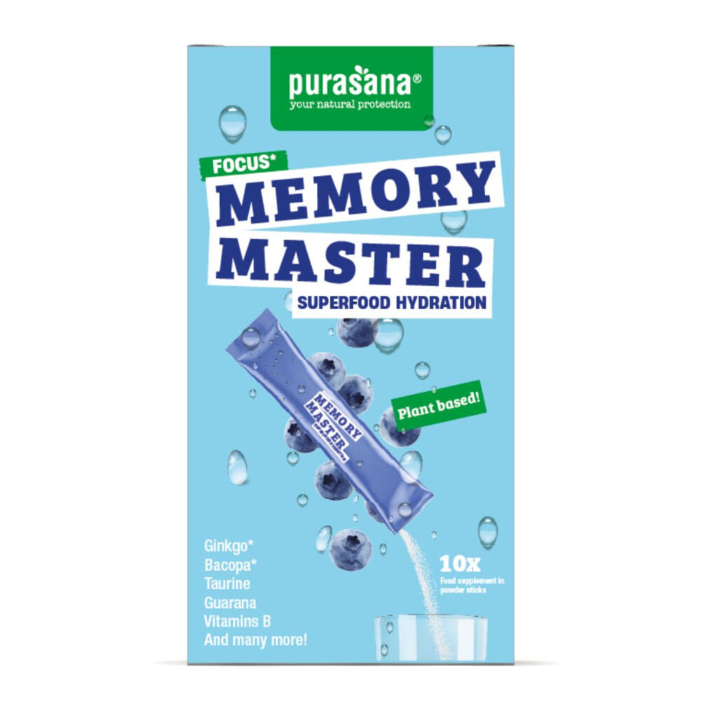 Purasana Hydration Superfoods Memory Master 10 x 4,5 gr